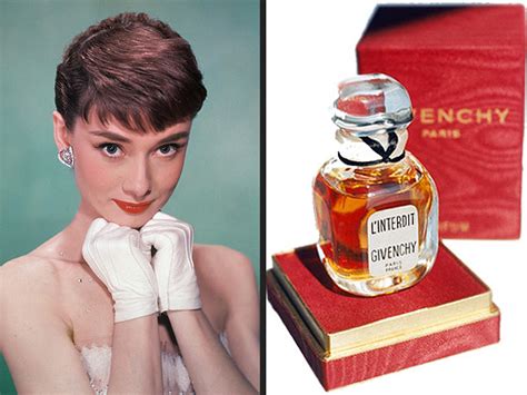 givenchy perfume audrey hepburn